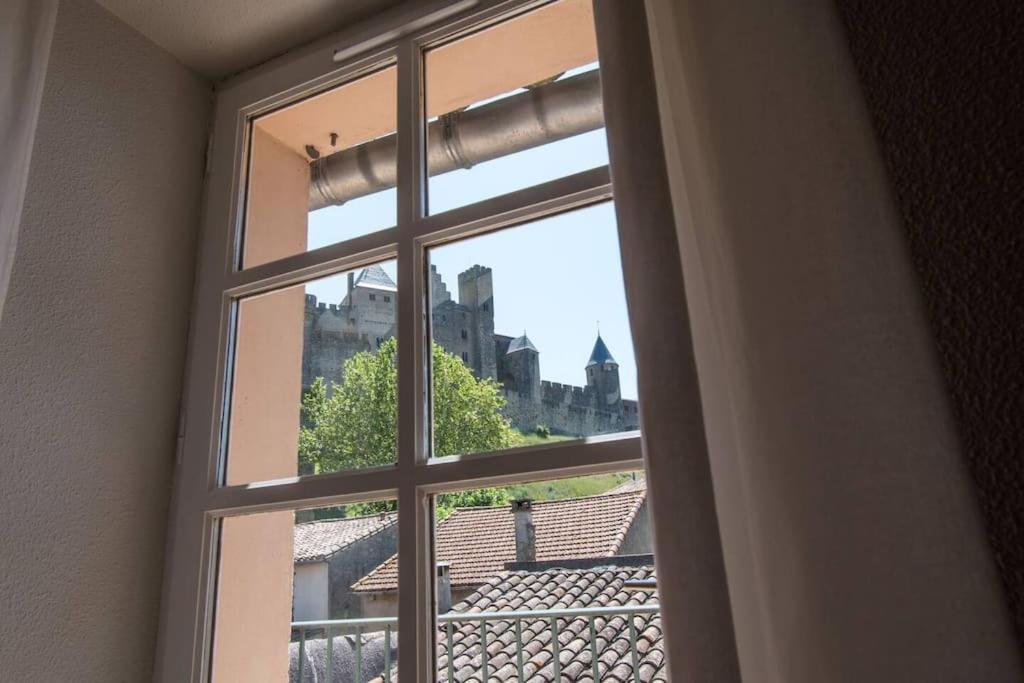Le Saint Gimer - Vue Sur La Cite Medievale - Climatisation Carcassonne Exterior foto